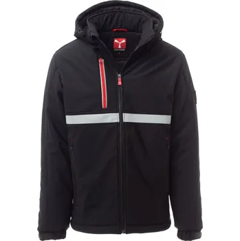 pracovní bunda Pánská bunda Payper WISE PAD Barva: Černá/ Černá, Velikost: M