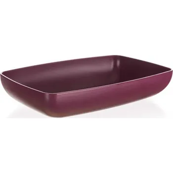 BANQUET Tác servírovací CULINARIA 18 x 12 x 3,5 cm, bordó