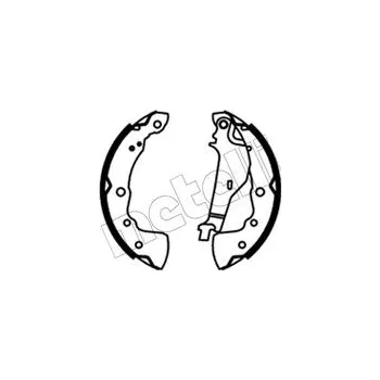 Auto-moto Sada brzdových čelistí METELLI 53-0723