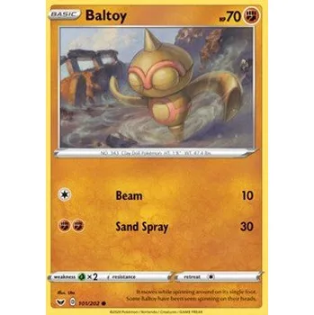 Sběratelská karetní hra Pokémon SSH 101/202 Baltoy - Sword & Shield Stav: Near Mint, Verze: NORMAL