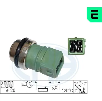 Autoelektrika Snímač, teplota chladiva ERA 330153