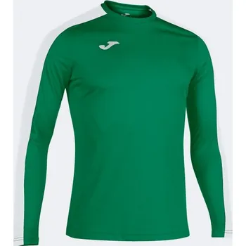 Chlapecké tričko Pánské/Chlapecké sportovní tričko JOMA ACADEMY T-SHIRT GREEN-WHITE L/S Velikost: XL, Barva: GREEN-WHITE