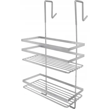 Koupelnový nábytek Koupelnová polička AWD Interior AWD02080864 chromová