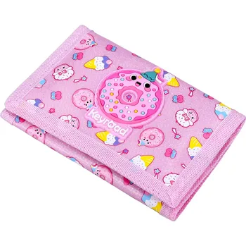 Peněženka Wiky Dívčí peněženka DONUT 3D růžová