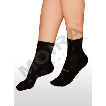 Pánské ponožky MOIRA ponožky FITNESS černo-jahodová vel. 3