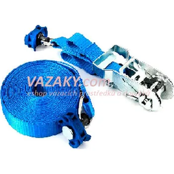 Upínací popruh Uchycení do airline lišty - popruh s ráčnou Nosnost: 500 kg, Délka: 3 m, Šířka pásu: 25 mm