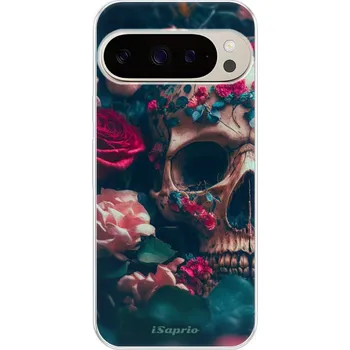 Pouzdro na mobilní telefon Odolné silikonové pouzdro iSaprio - Skull in Roses - Google Pixel 9 / 9 Pro