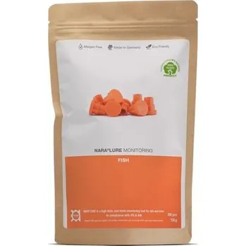 Hubení hlodavce NARA LURE Ryba 100 ks Netoxická návnada