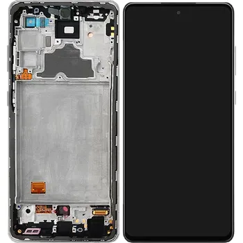 Náhradní díl pro mobilní telefon Samsung Galaxy A72, A72 5G Displej Small OLED + Rám