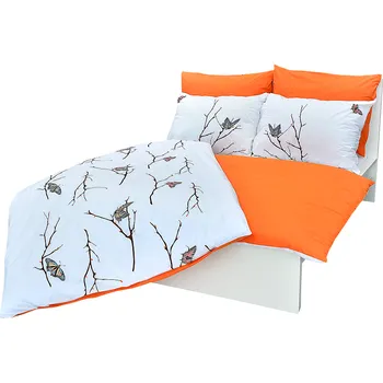 Povlečení Stanex Ložní povlečení bavlněné jarní variace (LS161) rozměr: 140 x 220 + 90 x 70, Zapínání: Knoflíkové