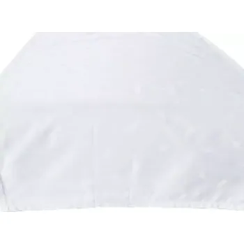 ubrus Margitex ubrus List bílý 46x130 cm (Jednobarevný ubrus)