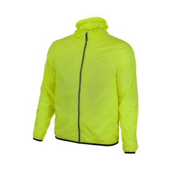 Pánská větrovka Ultralehká bunda DIONOS žlutá, 3XL