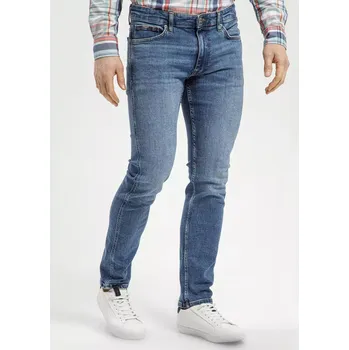 Pánské džíny Cross pánské regular džíny Greg 132-073 mid blue Velikost: 31/32