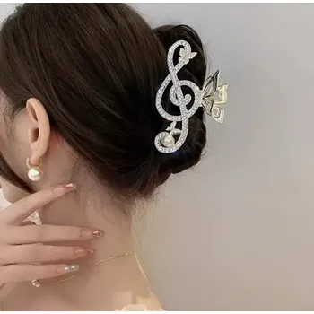 Skřipec do vlasů houslový klíč (Vlasové doplňky )