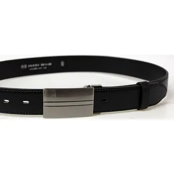 Módní doplněk PENNY BELTS 35-020-8PS-60 Pánský kožený opasek černý 110cm