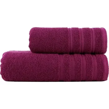 Ručník Sada froté osušky a ručníku Viva Sytě růžová