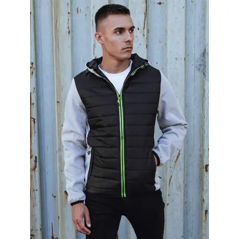 Pánská casual bunda Pánská bunda DSTREET SVĚTLE ŠEDÁ XL