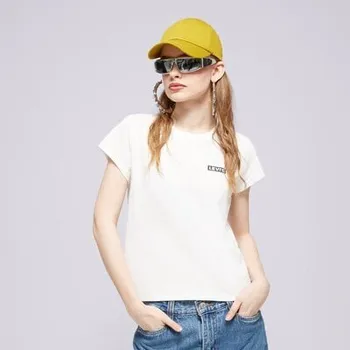 Pánské tričko Levi's Tričko Graphic Authentic Tshirt Whites Bílá Xs A6126-0045
