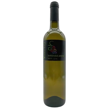 Víno Veltlínské zelené 2023, moravské zemské víno, Vinařství Těthal, suché
