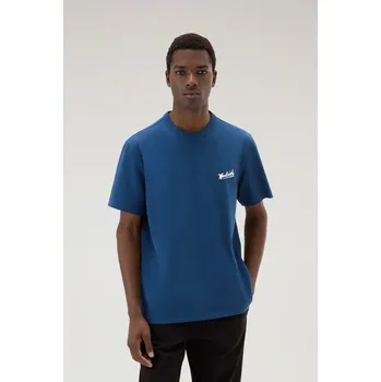 TRIČKO WOOLRICH PHOTOGRAPHIC TEE BLUE LOBSTER