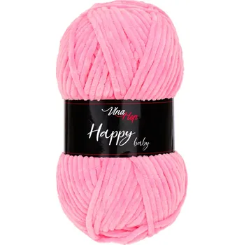 Příze Vlna-hep Příze Happy baby - žinylka Happy baby: 41125 Růžová