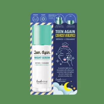 Pleťové sérum LOOK AT ME - Teen Again Night Serum - Omlazující noční pleťové sérum - 30 ml