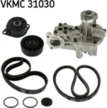 Vodní pumpa + klinový żebrový řemen SKF VKMC 31030
