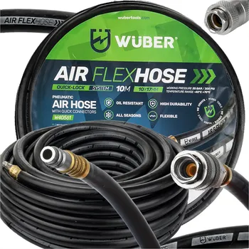 Příslušenství ke kompresoru WUBER Pneumatická hadice 10x17mm 10m W40561