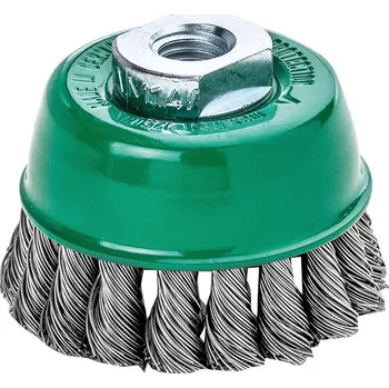 Hrncový kartáč v4a m14 splétaný 65x0,5 mm lessmann 482517