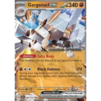 Karetní hra Pokémon SCR 089/142 Garganacl ex - Stellar Crown