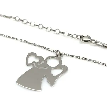 Náhrdelník Šperky Jan Kos Jan Kos jewellery Stříbrný řetízek s přívěskem 12115438