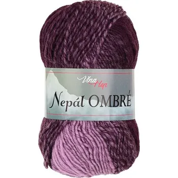Příze Nepál Ombré, 7414