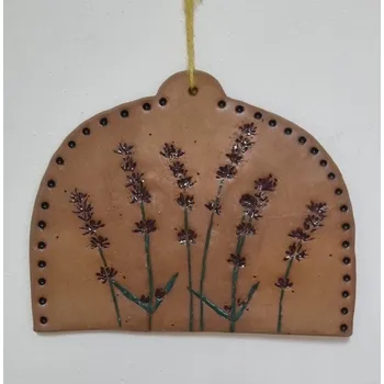 Keramická cedulka s levandulí Motiv: 1