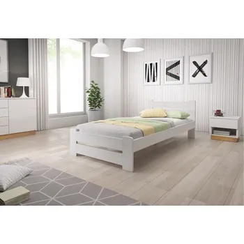 Postel Postel Mikuš 3 - jednolůžko Rozměr: 120x200, Odstín: Bílá krycí barva