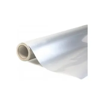 Polep vozidla Super lesklá metalická stříbrná auto wrap fólie 152x1500cm - interiér/exteriér