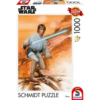 Hračka SCHMIDT Puzzle Star wars: Nebojácný 1000 dílků