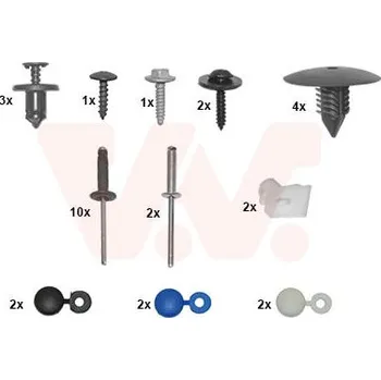 Nárazník Montazni sada, naraznik VAN WEZEL 4367794