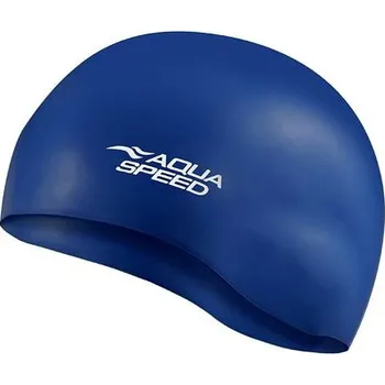 Plavecká čepice Aqua-Speed Mono koupací čepice navy balení 1 ks