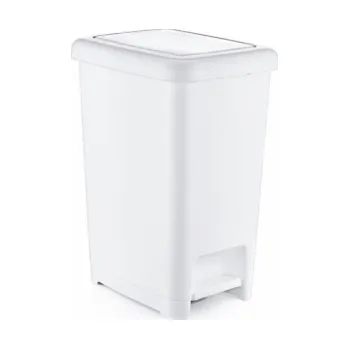 Odpadkový koš Koš odpadkový 60 l Slim pedál plast