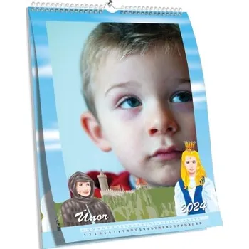 Fotokalendář Nástěnný dětský kalendář s pohádkovými motivy (A5)