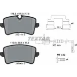 Sada brzdových destiček, kotoučová brzda TEXTAR 2521401