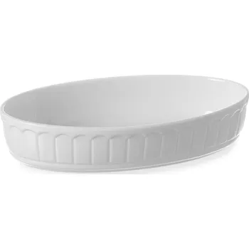 Oválná zapékací mísa Rustica, HENDI, 1L, 245x145x(H)55mm