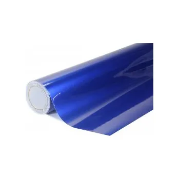 Polep vozidla Lesklá kovová tmavě modrá auto wrap fólie 152x1000cm - interiér/exteriér