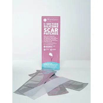 Náplast MOMCARE silikonové náplasti na jizvy po císařském řezu L-XL