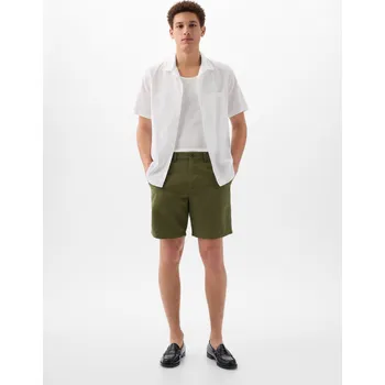 Pánské kraťasy GAP Lněné kraťasy - Pánské GAP kaki 2715396