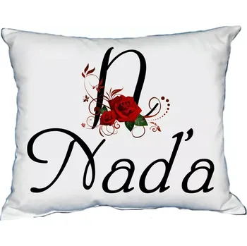 Dekorativní polštářek Moon River NAĎA polštář s dámským jménem 30x40 cm
