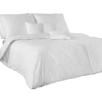 Povlečení Damaškové povlečení Geon vlčí máky bílá 140x200 70x90