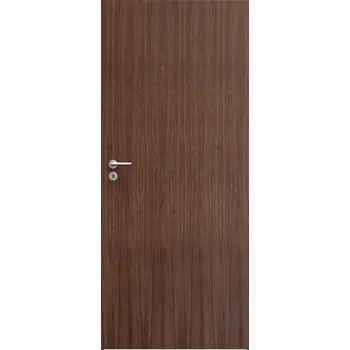 Interiérové dveře Dveře do skryté zárubně - plné - DÝHA OŘECH AMERICKÝ Průchozí výška (cm): 210, Průchzí šířka (cm): 110