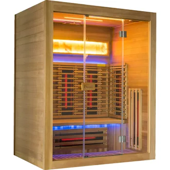 Infrasauna Infrasauna ProWell Z3 Hemlock RedGlass