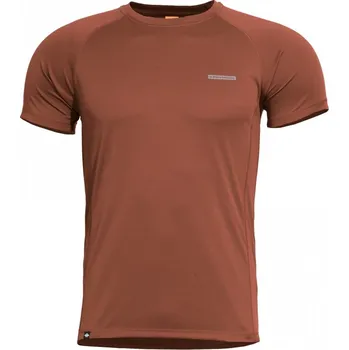 Pánské oblečení Triko Pentagon Bodyshock MK2 Quick Dry - Maroon Red 2XL